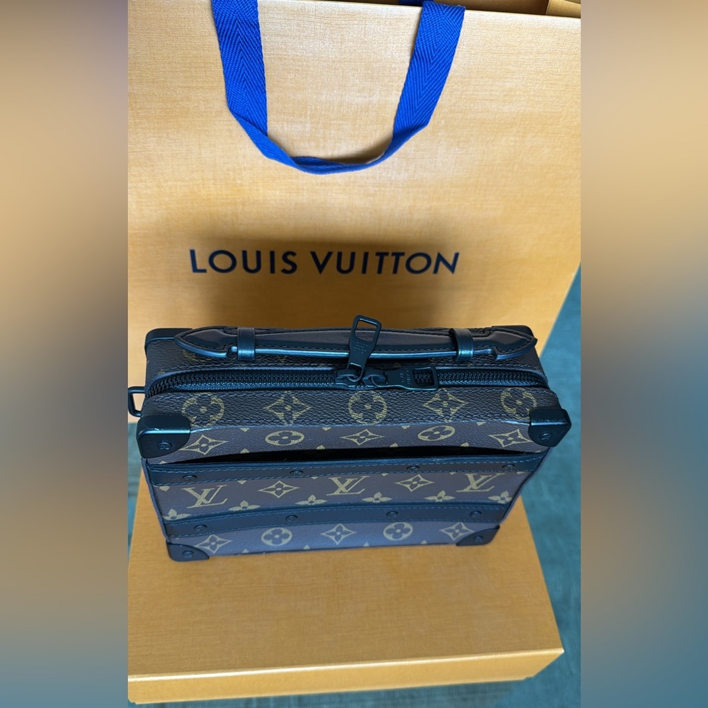 Louis Vuitton Brown and Black Belt Bag